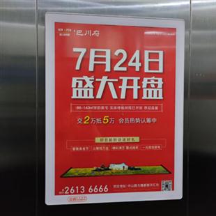 平面非开启式广告框